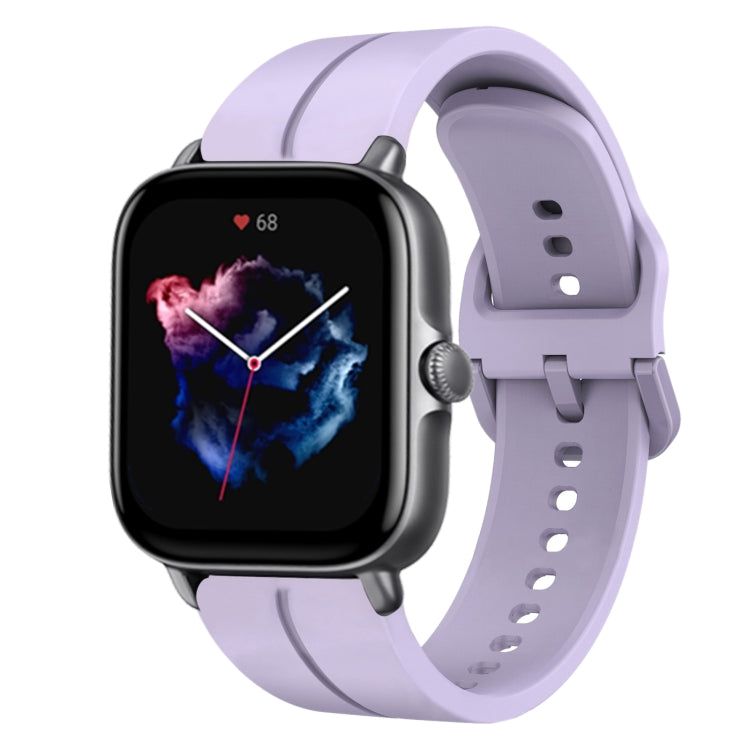 Cinturino in silicone con anello da 20 mm, For Amazfit GTS 4, For Amazfit GTS 3