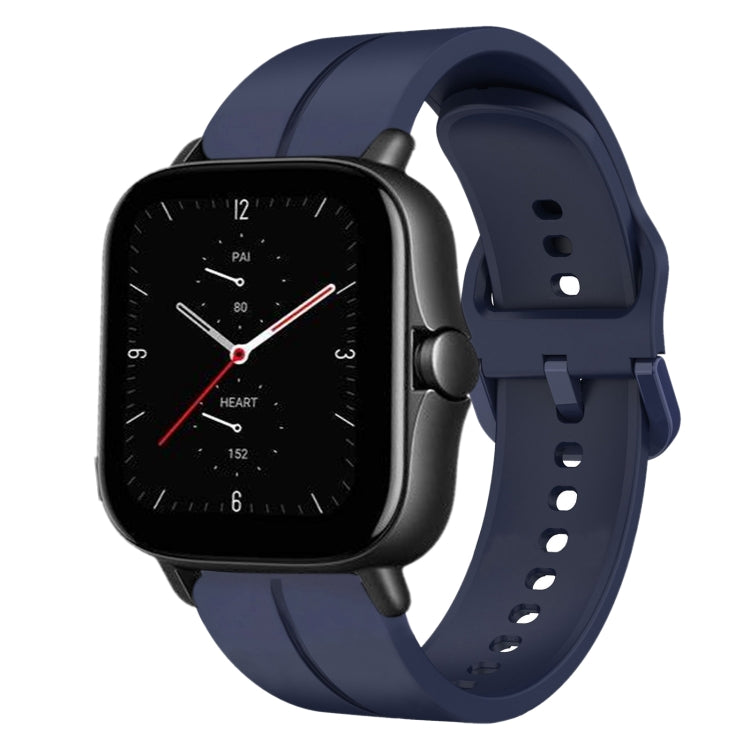 Cinturino in silicone con anello da 20 mm, For Amazfit GTS 2E, For Amazfit GTS 2 Mini