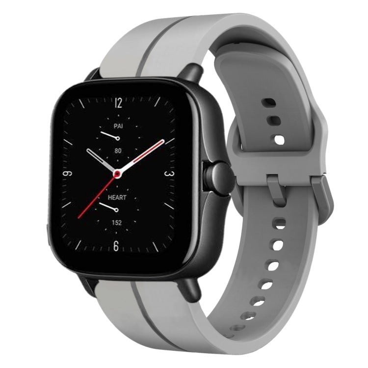 Cinturino in silicone con anello da 20 mm, For Amazfit GTS 2E, For Amazfit GTS 2 Mini