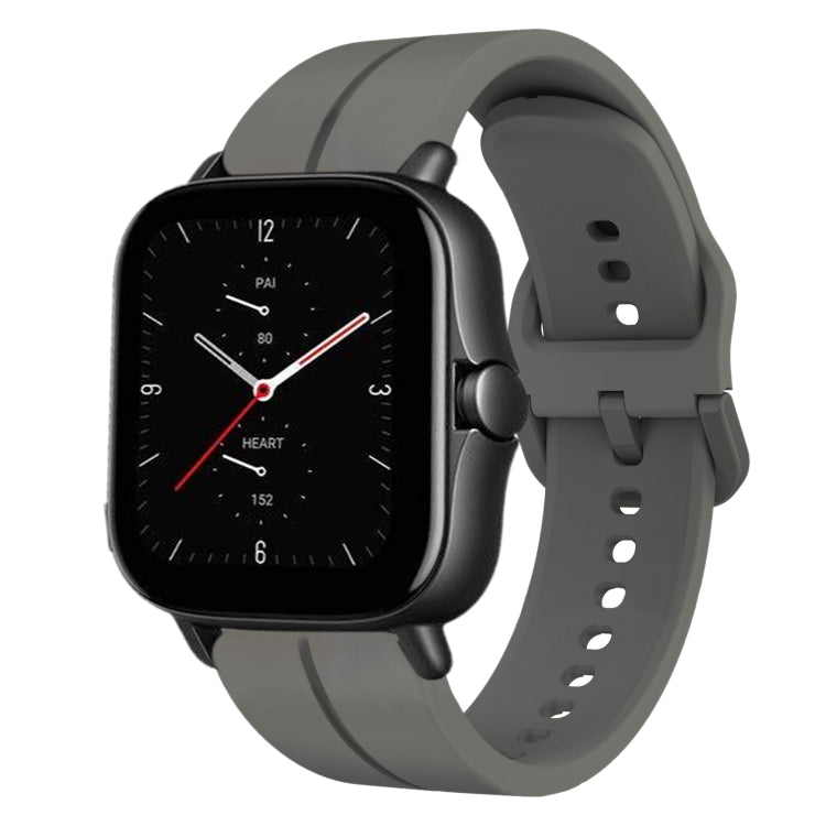 Cinturino in silicone con anello da 20 mm, For Amazfit GTS 2E, For Amazfit GTS 2 Mini