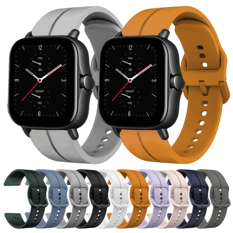 Cinturino in silicone con anello da 20 mm, For Amazfit GTS 2E, For Amazfit GTS 2 Mini