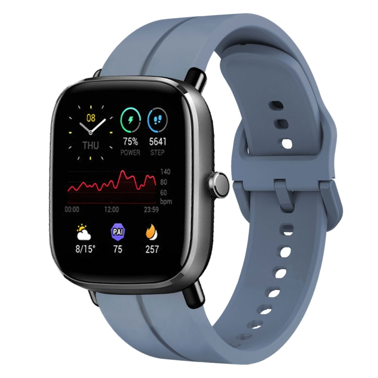 Cinturino in silicone con anello da 20 mm, For Amazfit GTS 2E, For Amazfit GTS 2 Mini