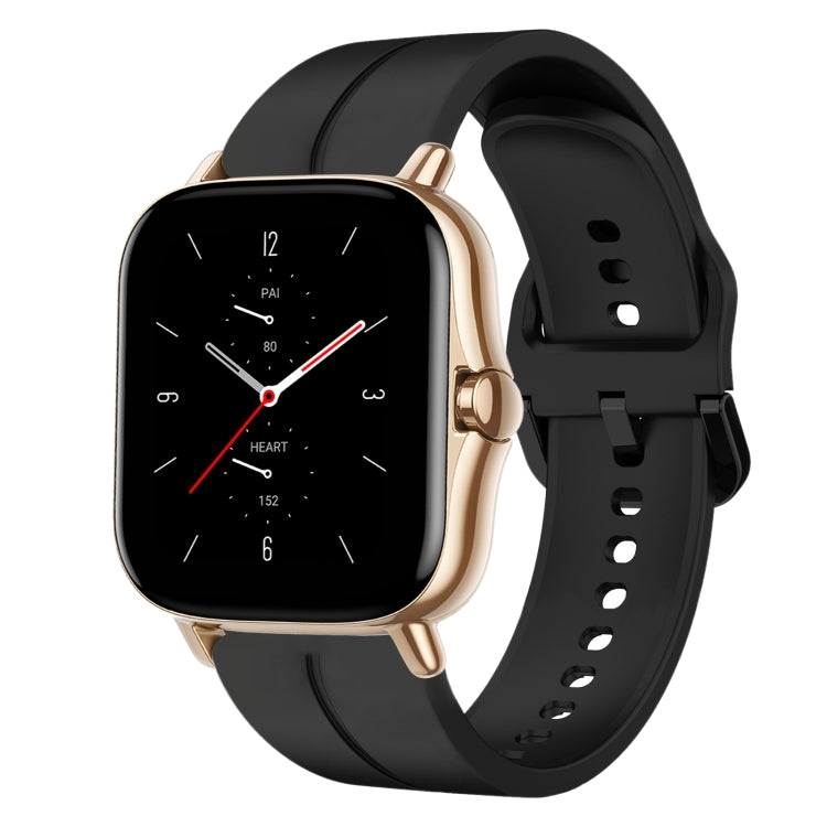 Cinturino in silicone con anello da 20 mm, For Amazfit GTS 2, For Amazfit GTS
