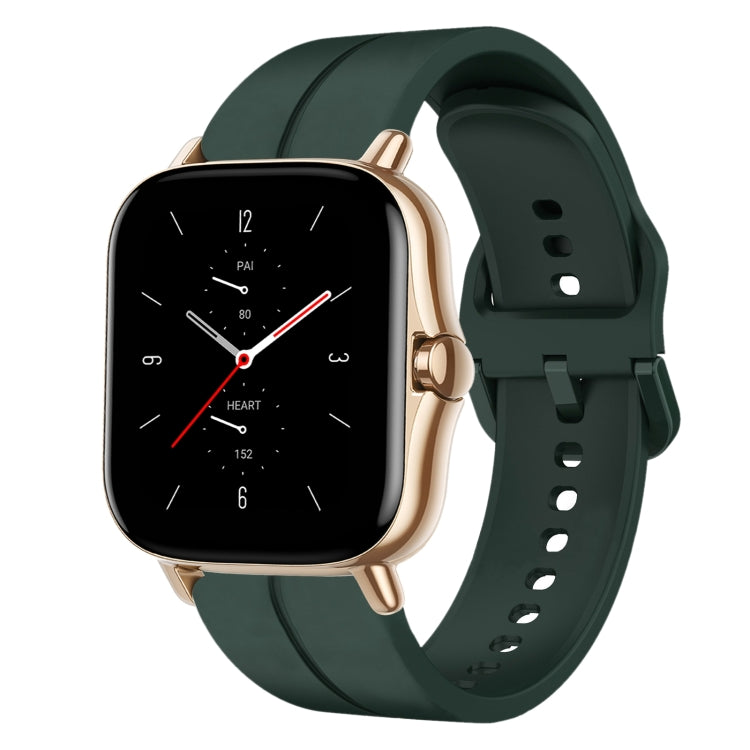 Cinturino in silicone con anello da 20 mm, For Amazfit GTS 2, For Amazfit GTS