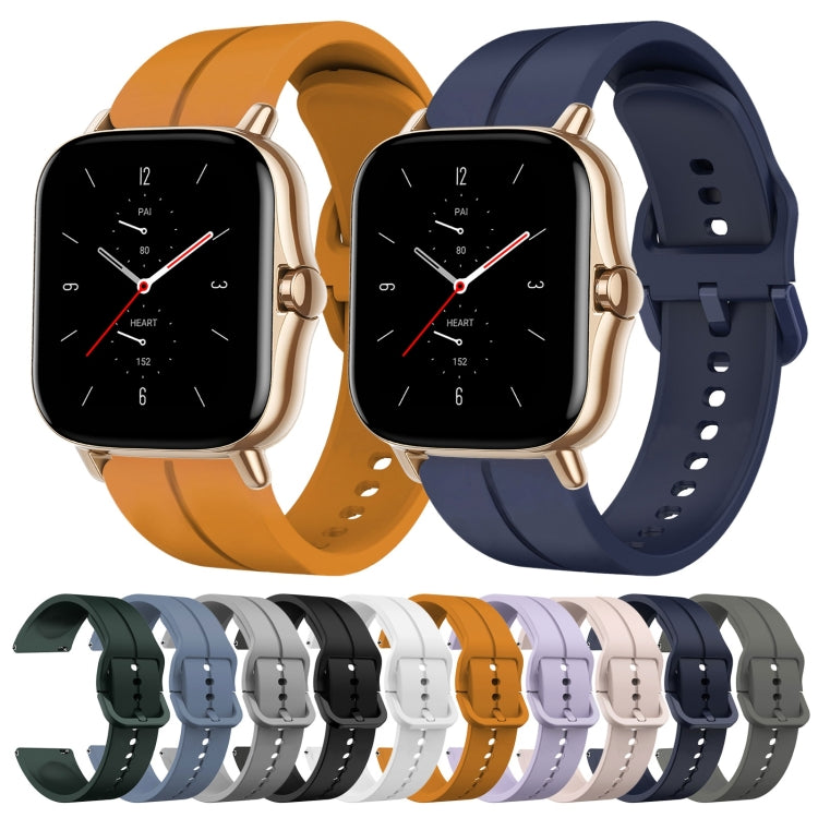 Cinturino in silicone con anello da 20 mm, For Amazfit GTS 2, For Amazfit GTS