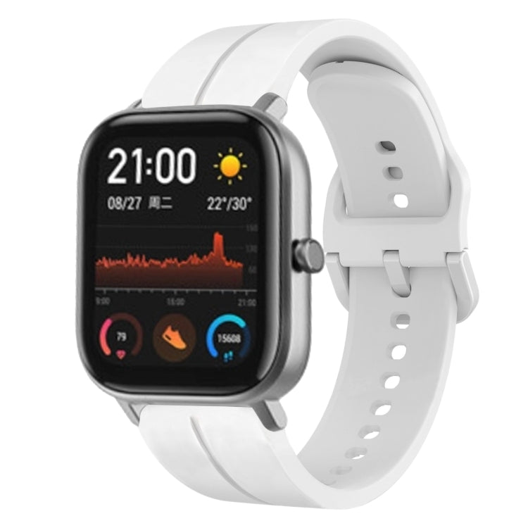 Cinturino in silicone con anello da 20 mm, For Amazfit GTS 2, For Amazfit GTS