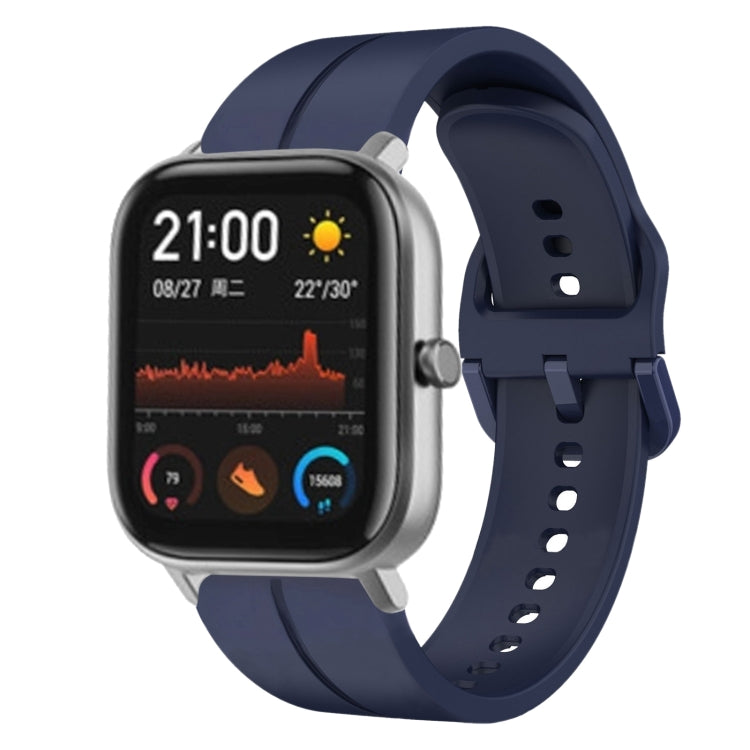Cinturino in silicone con anello da 20 mm, For Amazfit GTS 2, For Amazfit GTS