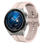 Cinturino in silicone con anello da 20 mm, For Huawei Watch GT3 Pro 43mm, For Huawei Watch GT3 42mm