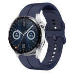 Cinturino in silicone con anello da 20 mm, For Huawei Watch GT3 Pro 43mm, For Huawei Watch GT3 42mm