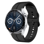 Cinturino in silicone con anello da 20 mm, For Huawei Watch GT3 Pro 43mm, For Huawei Watch GT3 42mm
