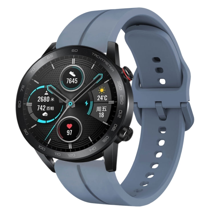 Cinturino in silicone con anello da 20 mm, For Honor Watch ES, For Honor MagicWatch2 42mm