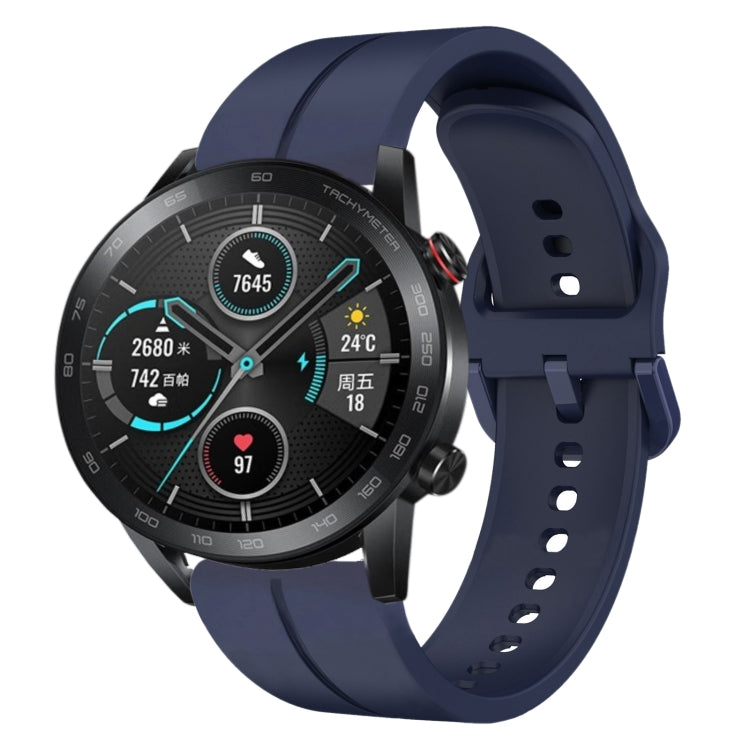 Cinturino in silicone con anello da 20 mm, For Honor Watch ES, For Honor MagicWatch2 42mm