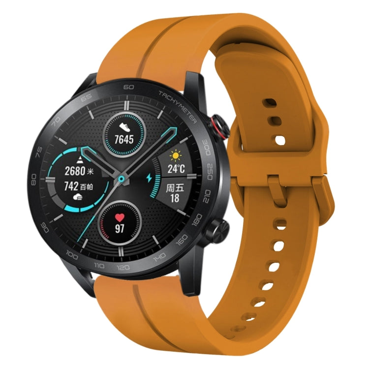 Cinturino in silicone con anello da 20 mm, For Honor Watch ES, For Honor MagicWatch2 42mm