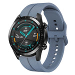 Cinturino in silicone con anello da 22 mm, For Huawei GT2 46mm, For Honor Watch GS 3