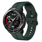 Cinturino in silicone con anello da 22 mm, For Honor Watch GS Pro, For Honor Magic Watch 2 46mm