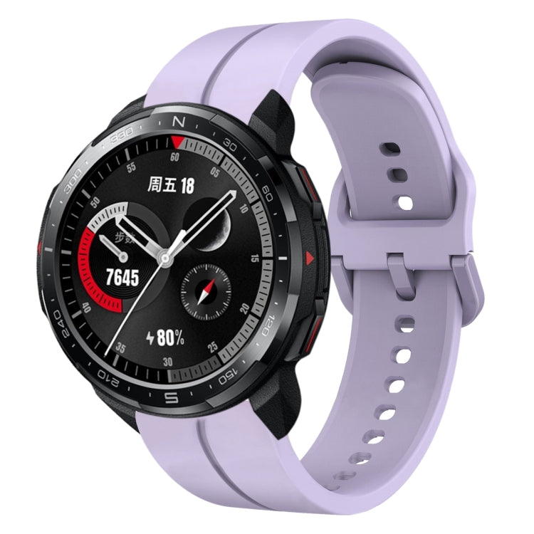 Cinturino in silicone con anello da 22 mm, For Honor Watch GS Pro, For Honor Magic Watch 2 46mm