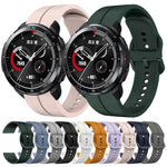Cinturino in silicone con anello da 22 mm, For Honor Watch GS Pro, For Honor Magic Watch 2 46mm