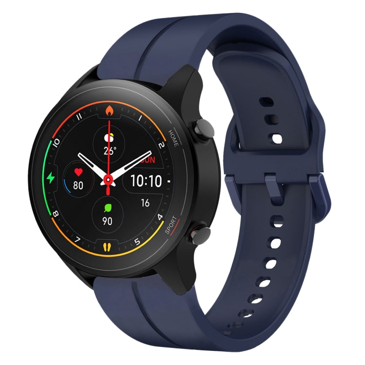 Cinturino in silicone con anello da 22 mm, For Xiaomi MI Watch S1 Pro, For Xiaomi MI Watch Color 2