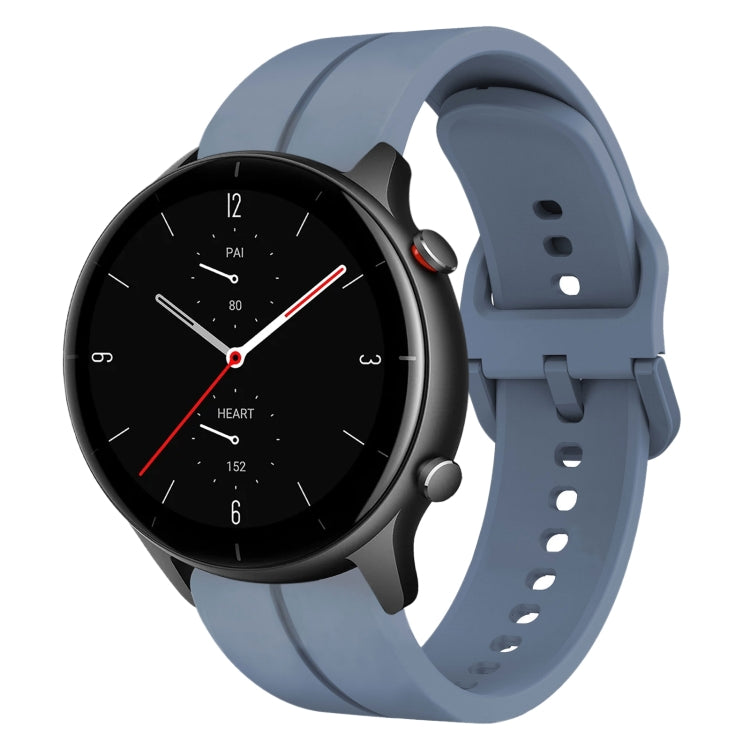 Cinturino in silicone con anello da 22 mm, For Amazfit GTR 2e, For Amazfit GTR 2