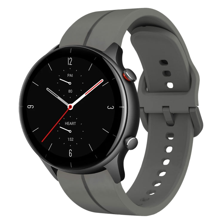 Cinturino in silicone con anello da 22 mm, For Amazfit GTR 2e, For Amazfit GTR 2