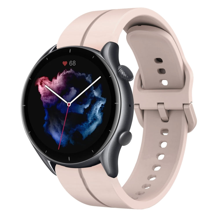 Cinturino in silicone con anello da 22 mm, For Amazfit 3, For Amazfit GTR 47mm