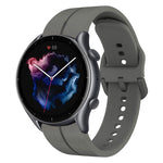 Cinturino in silicone con anello da 22 mm, For Amazfit 3, For Amazfit GTR 47mm