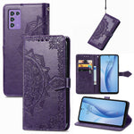 Custodia in pelle goffrata per Infinix Hot 12 Pro