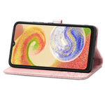 Custodia portafoglio in pelle goffrata per Samsung Galaxy A04