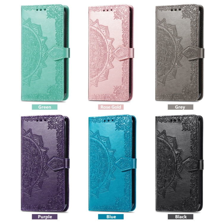 Custodia portafoglio in pelle goffrata per Samsung Galaxy A04