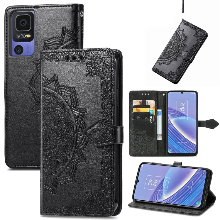Custodia portafoglio in pelle goffrata per Samsung Galaxy A04
