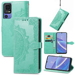 Custodia portafoglio in pelle goffrata per Samsung Galaxy A04