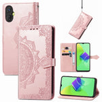 Custodia portafoglio in pelle goffrata per Samsung Galaxy A04