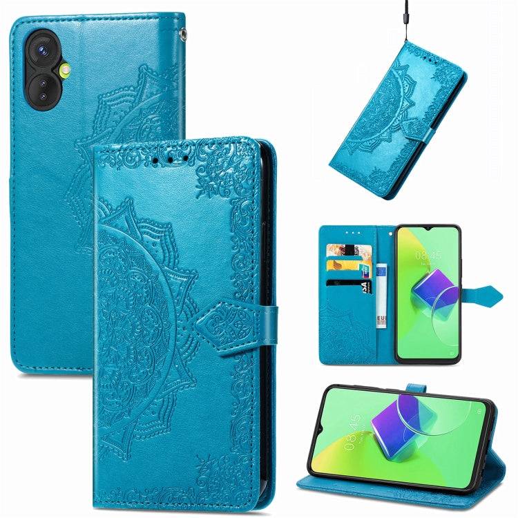 Custodia portafoglio in pelle goffrata per Samsung Galaxy A04