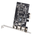 Scheda espansione Firewire PCI-E 3 porte 1394a/1394b