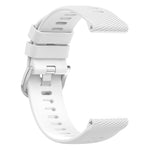 Cinturino per orologio in silicone tinta unita testurizzato a croce da 20 mm, For Garmin Forerunner Sq2 Music