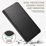 Custodia portafoglio in pelle per Samsung Galaxy S26 e S25