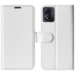 Per Motorola Moto E13 R64 Custodia per cellulare in pelle con vibrazione orizzontale, For Motorola Moto E13
