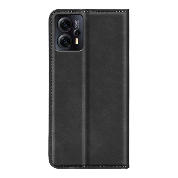 Per Motorola Moto E13 Custodia in pelle con ventosa magnetica retro-pelle, For Motorola Moto E13
