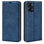 Per Motorola Moto E13 Custodia in pelle con ventosa magnetica retro-pelle, For Motorola Moto E13
