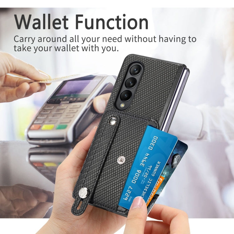 Custodia portafoglio con supporto per Samsung Galaxy Z Fold4
