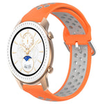 Cinturino sportivo in silicone traspirante perforato da 20 mm, For Amazfit GTR 42MM