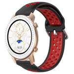 Cinturino sportivo in silicone traspirante perforato da 20 mm, For Amazfit GTR 42MM
