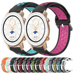 Cinturino sportivo in silicone traspirante perforato da 20 mm, For Amazfit GTR 42MM