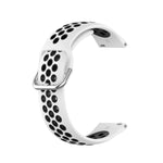 Cinturino sportivo in silicone traspirante perforato da 20 mm, For Amazfit Bip 1S