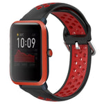 Cinturino sportivo in silicone traspirante perforato da 20 mm, For Amazfit Bip 1S