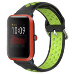 Cinturino sportivo in silicone traspirante perforato da 20 mm, For Amazfit Bip 1S