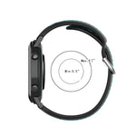 Cinturino sportivo in silicone traspirante perforato da 20 mm, For Amazfit Bip 1S