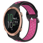 Cinturino sportivo in silicone traspirante perforato da 20 mm, For Garmin Forerunner 645