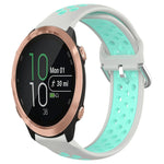 Cinturino sportivo in silicone traspirante perforato da 20 mm, For Garmin Forerunner 645