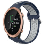 Cinturino sportivo in silicone traspirante perforato da 20 mm, For Garmin Forerunner 645